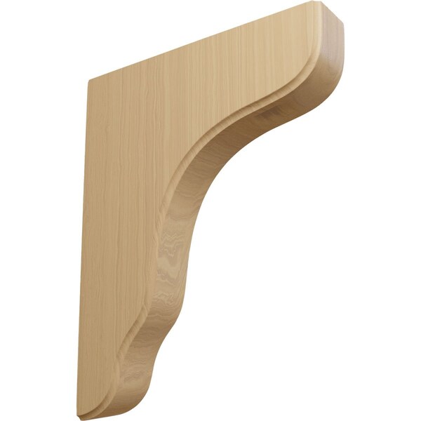 Ekena Millwork 1 3/4"W x 8 1/2"D x 11"H Plymouth Wood Bracket, Cherry BKTW02X09X11PLCH - main